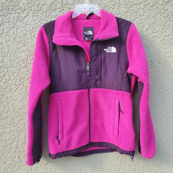 The North Face Pink Denali Jacket - Picture 1 of 5